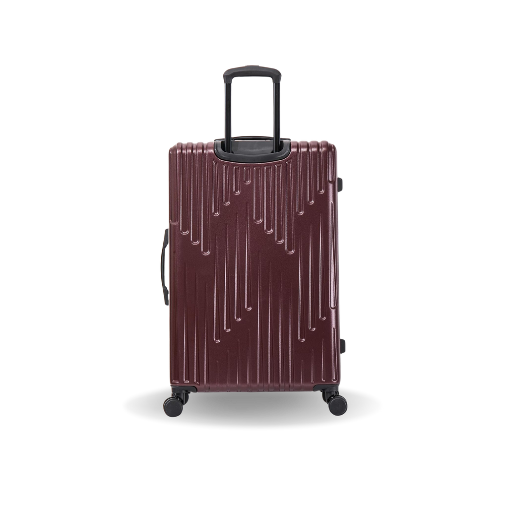 InUSA Drip 28-Inch Hardside Spinner Checked Suitcase
