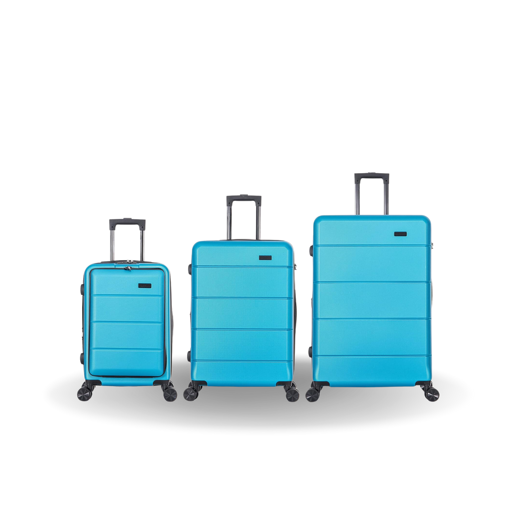 InUSA Elysian 3-Piece Hardside Spinner Luggage Set
