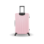 InUSA Vasty 28" Hardside Spinner Checked Suitcase