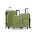 InUSA Aurum 3-Piece Hardside Spinner Luggage Set