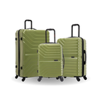 InUSA Aurum 3-Piece Hardside Spinner Luggage Set