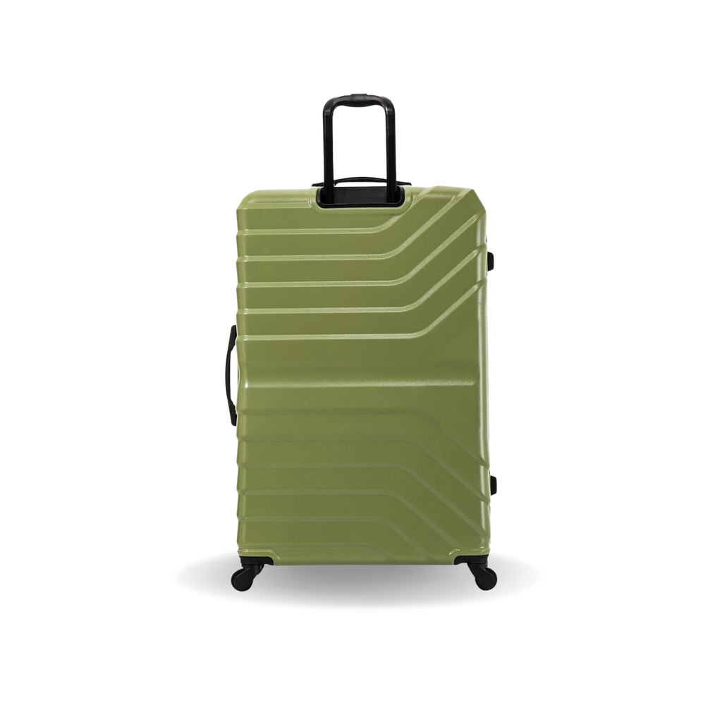 InUSA Aurum 32" Hardside Spinner Checked Suitcase