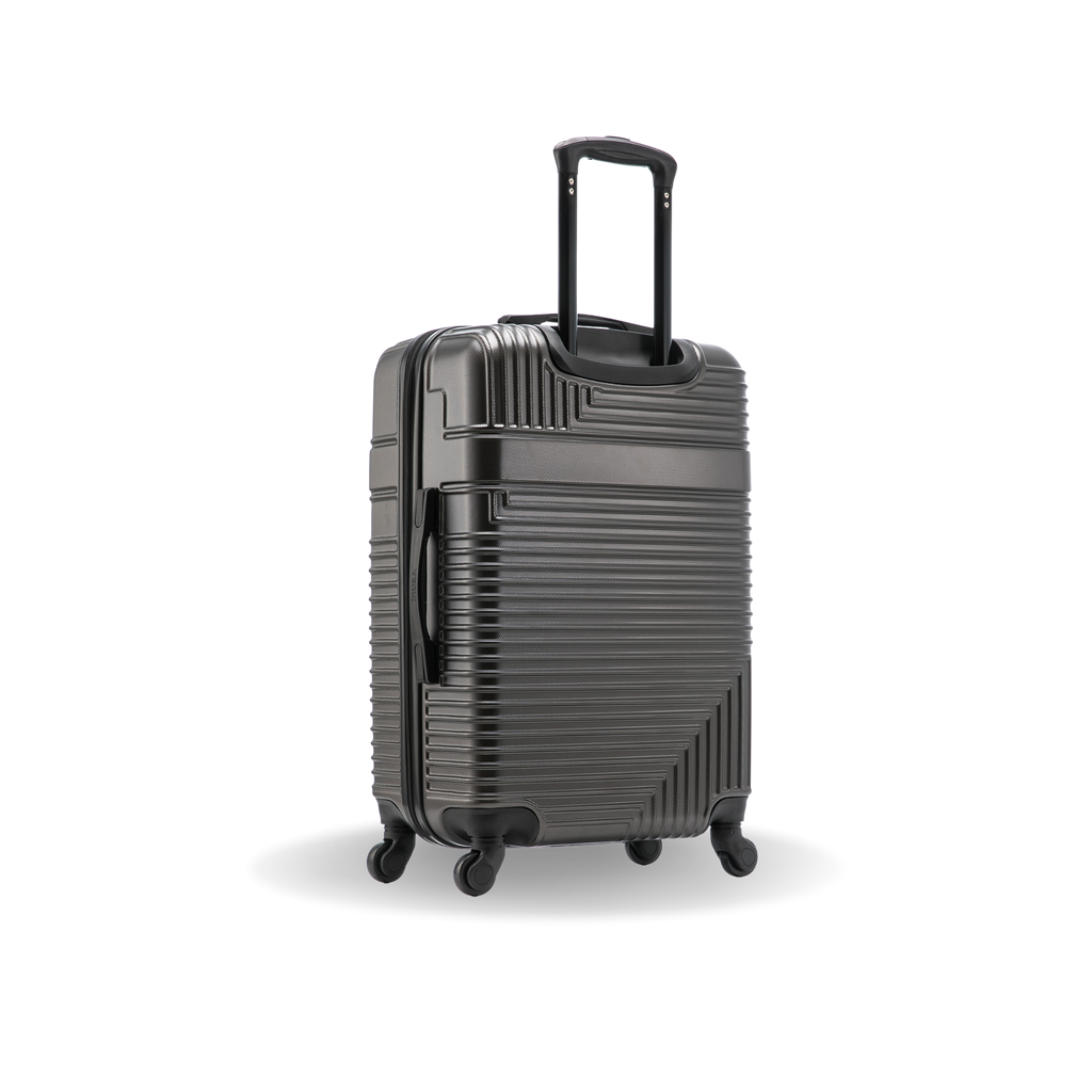 InUSA Resilience 24" Hardside Spinner Checked Suitcase
