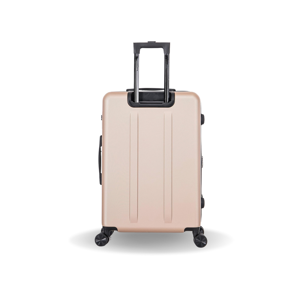 InUSA Elysian 24-Inch Hardside Spinner Checked Luggage