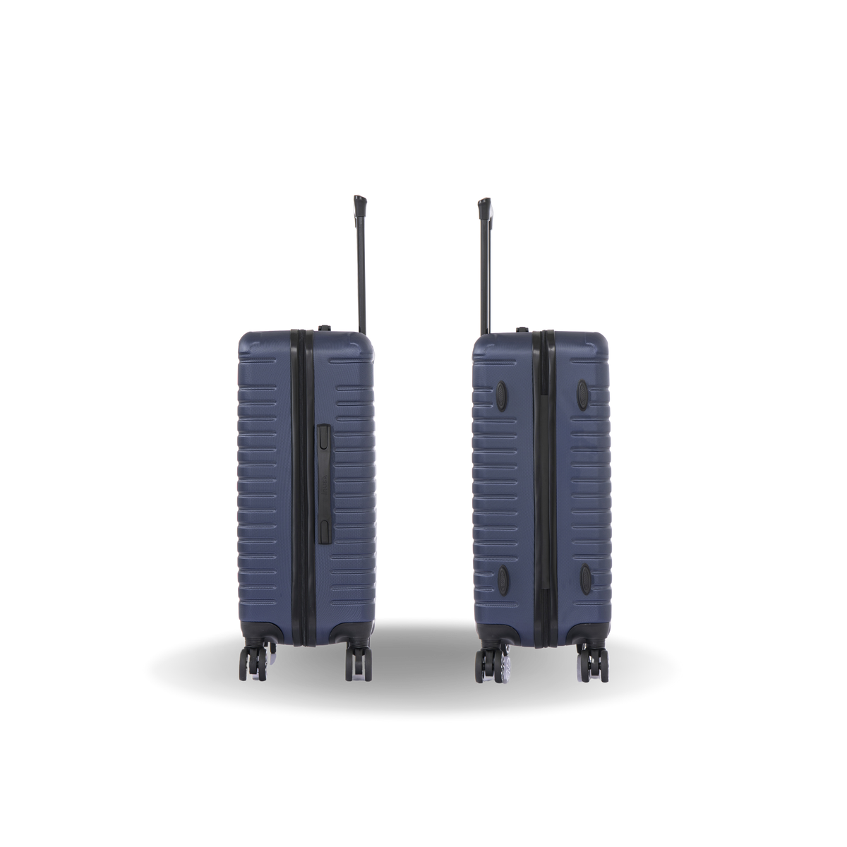 InUSA Deep 24" Hardside Spinner Checked Suitcase