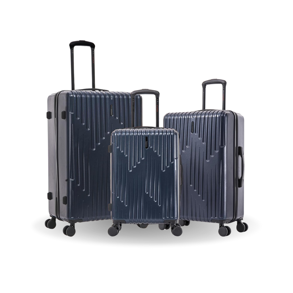 InUSA Drip 3-Piece Hardside Spinner Luggage Set