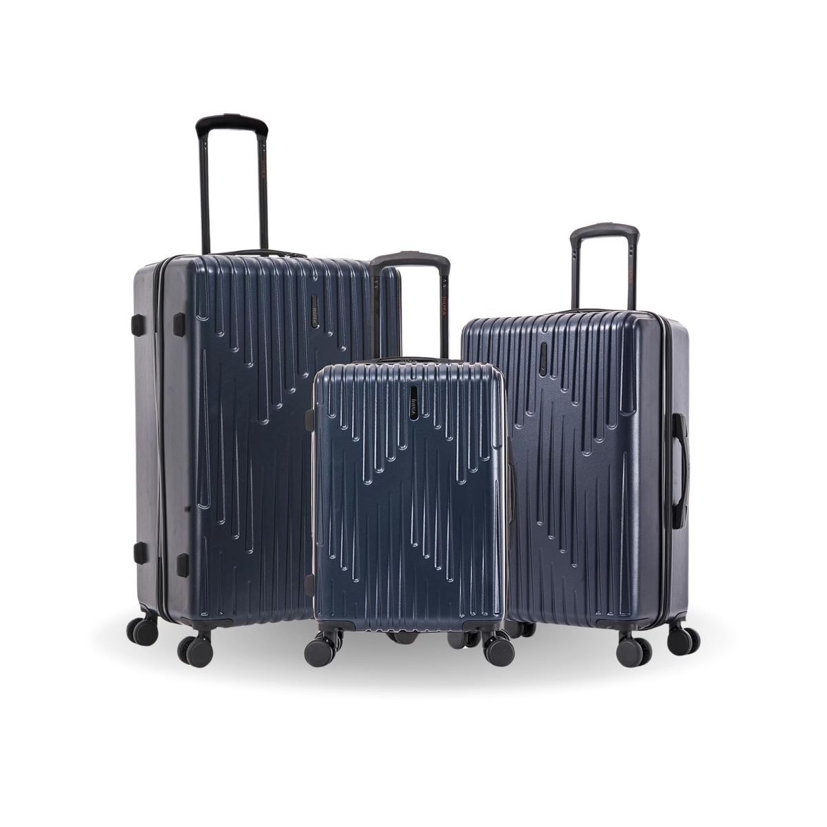 InUSA Drip 3-Piece Hardside Spinner Luggage Set