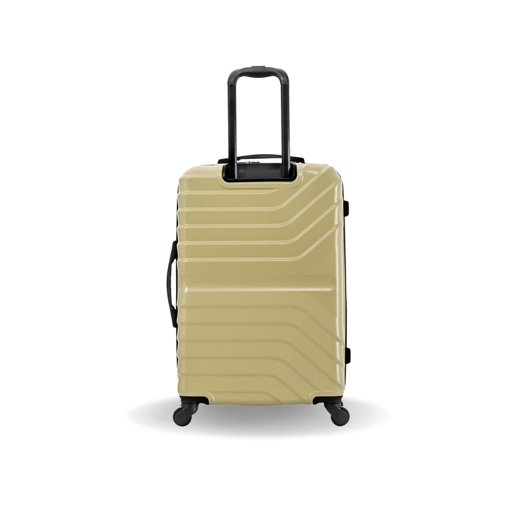 InUSA Aurum 24" Hardside Spinner Checked Suitcase