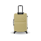 InUSA Aurum 24" Hardside Spinner Checked Suitcase