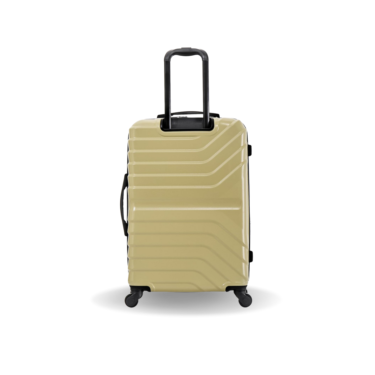 InUSA Aurum 24" Hardside Spinner Checked Suitcase