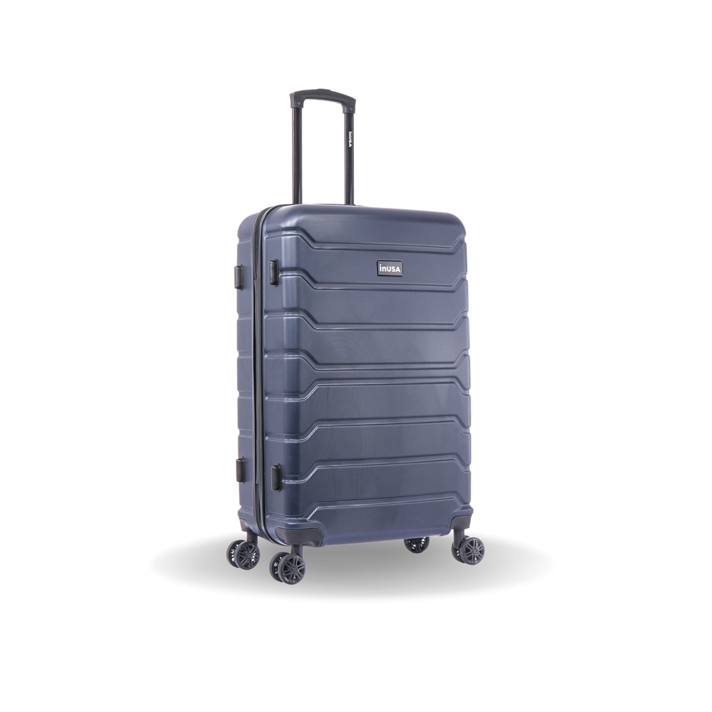 InUSA Trend 28" Hardside Spinner Checked Suitcase
