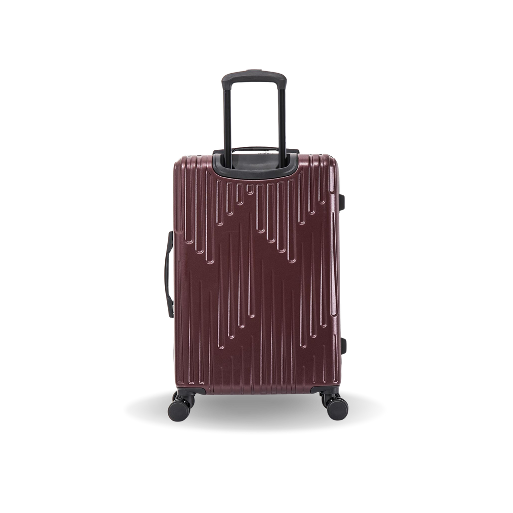 InUSA Drip 24" Hardside Spinner Checked Luggage