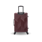 InUSA Drip 24" Hardside Spinner Checked Luggage