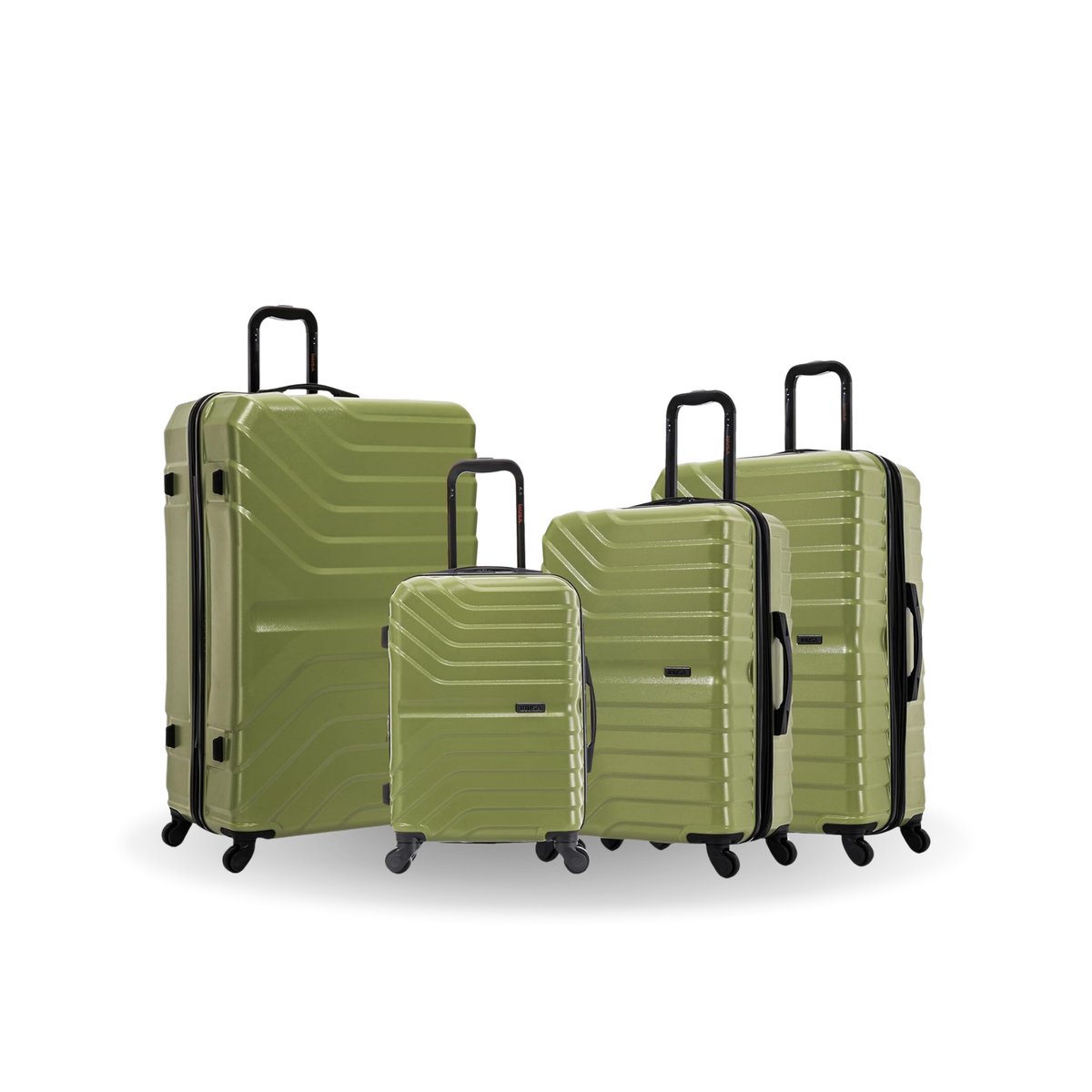 InUSA Aurum 4-Piece Hardside Spinner Luggage Set
