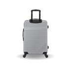 InUSA Resilience 24" Hardside Spinner Checked Suitcase