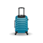 InUSA Endurance 20" Hardside Carry-On Suitcase