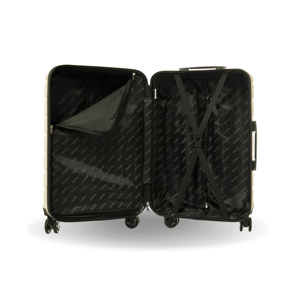 InUSA Trend 3-Piece Hardside Spinner Luggage Set