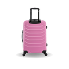 InUSA Endurance 24" Hardside Spinner Checked Suitcase