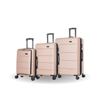 InUSA Elysian 3-Piece Hardside Spinner Luggage Set