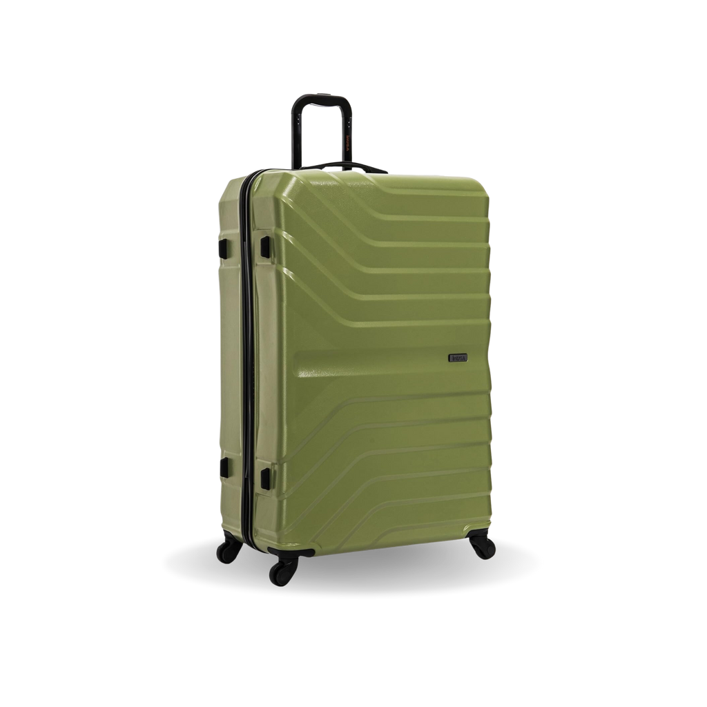 InUSA Aurum 32" Hardside Spinner Checked Suitcase