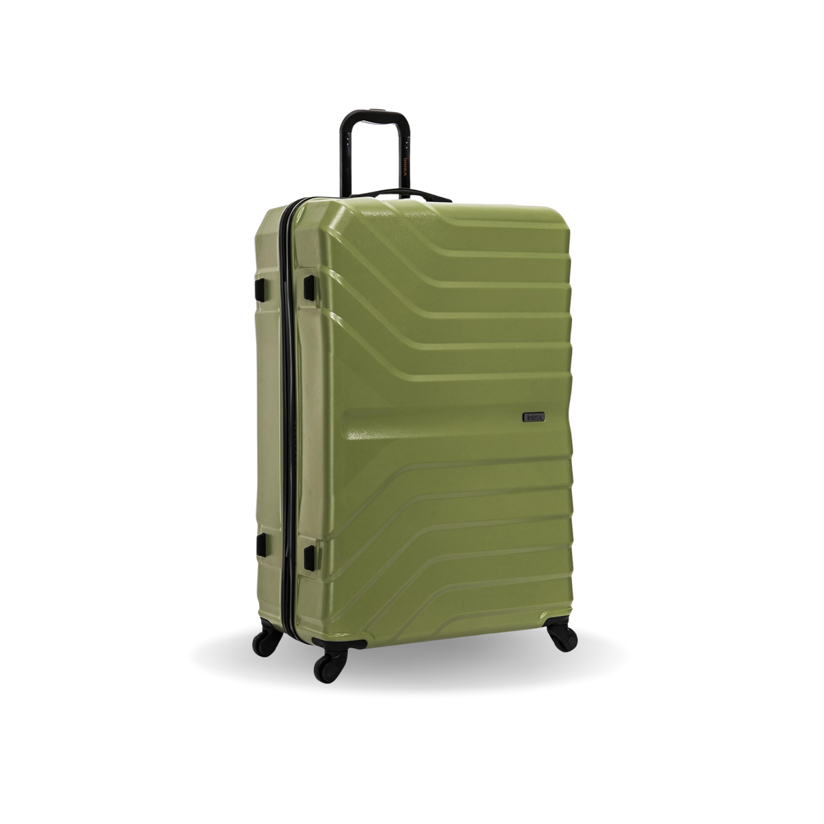 InUSA Aurum 32" Hardside Spinner Checked Suitcase