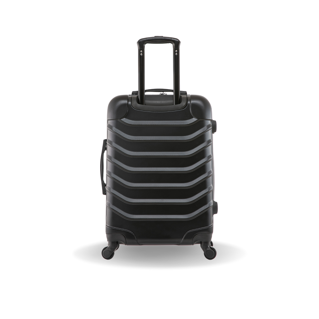 InUSA Endurance 24" Hardside Spinner Checked Suitcase