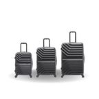 InUSA Aurum 3-Piece Hardside Spinner Luggage Set