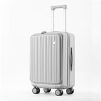 20-Inch Front-Opening Hardside Carry-On Suitcase