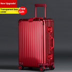Aluminum Carry-On Suitcase