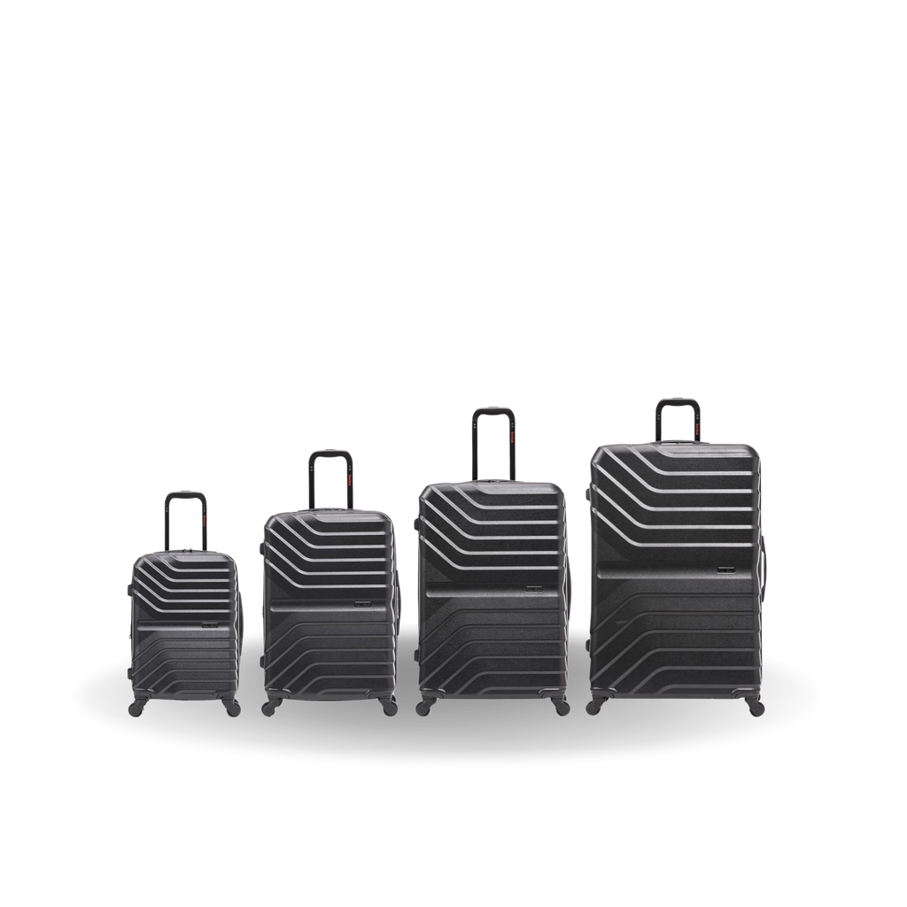InUSA Aurum 4-Piece Hardside Spinner Luggage Set