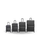 InUSA Aurum 4-Piece Hardside Spinner Luggage Set