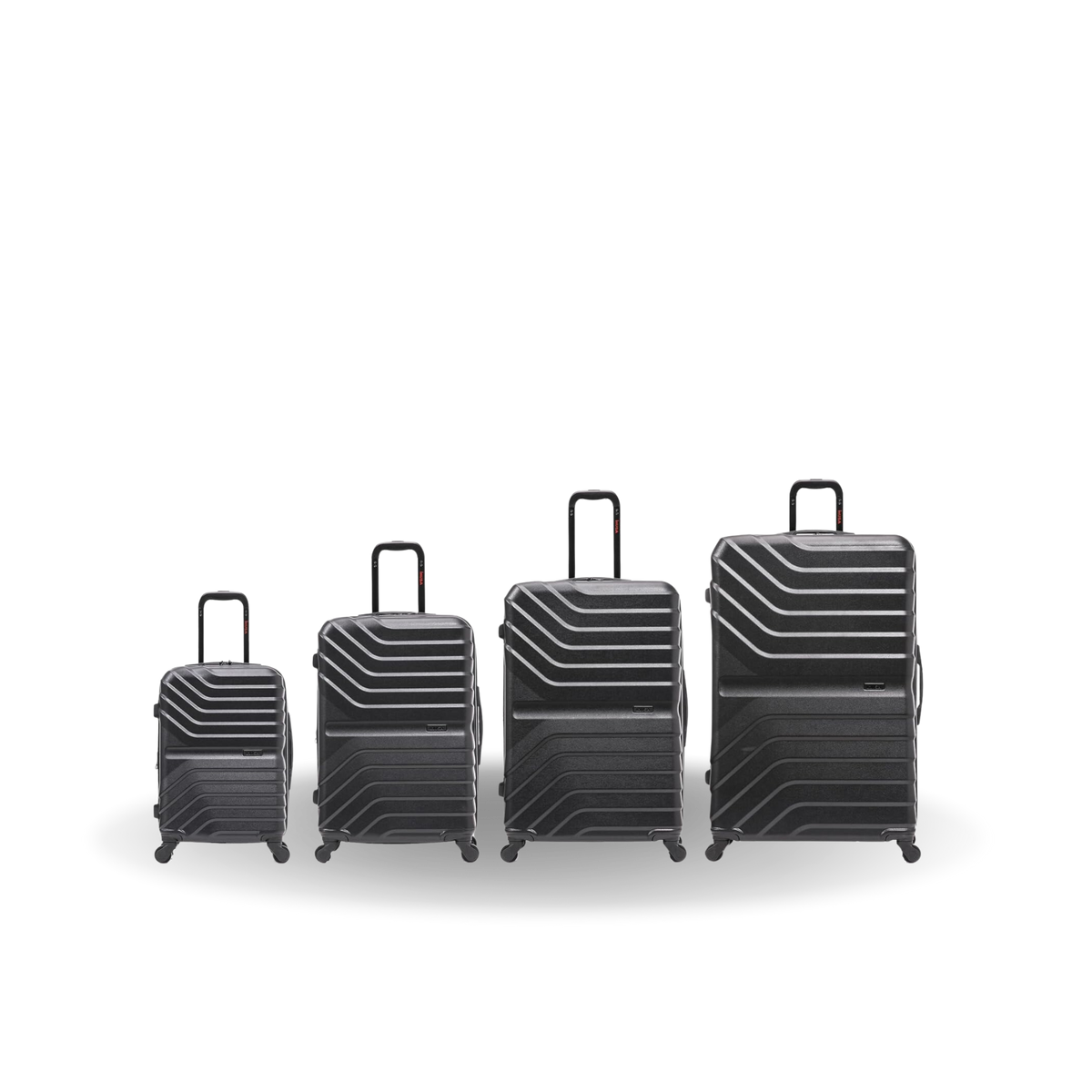 InUSA Aurum 4-Piece Hardside Spinner Luggage Set