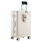 TSA-Lock Aluminum Carry-On Suitcase