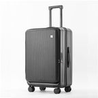 20-Inch Front-Opening Hardside Carry-On Suitcase