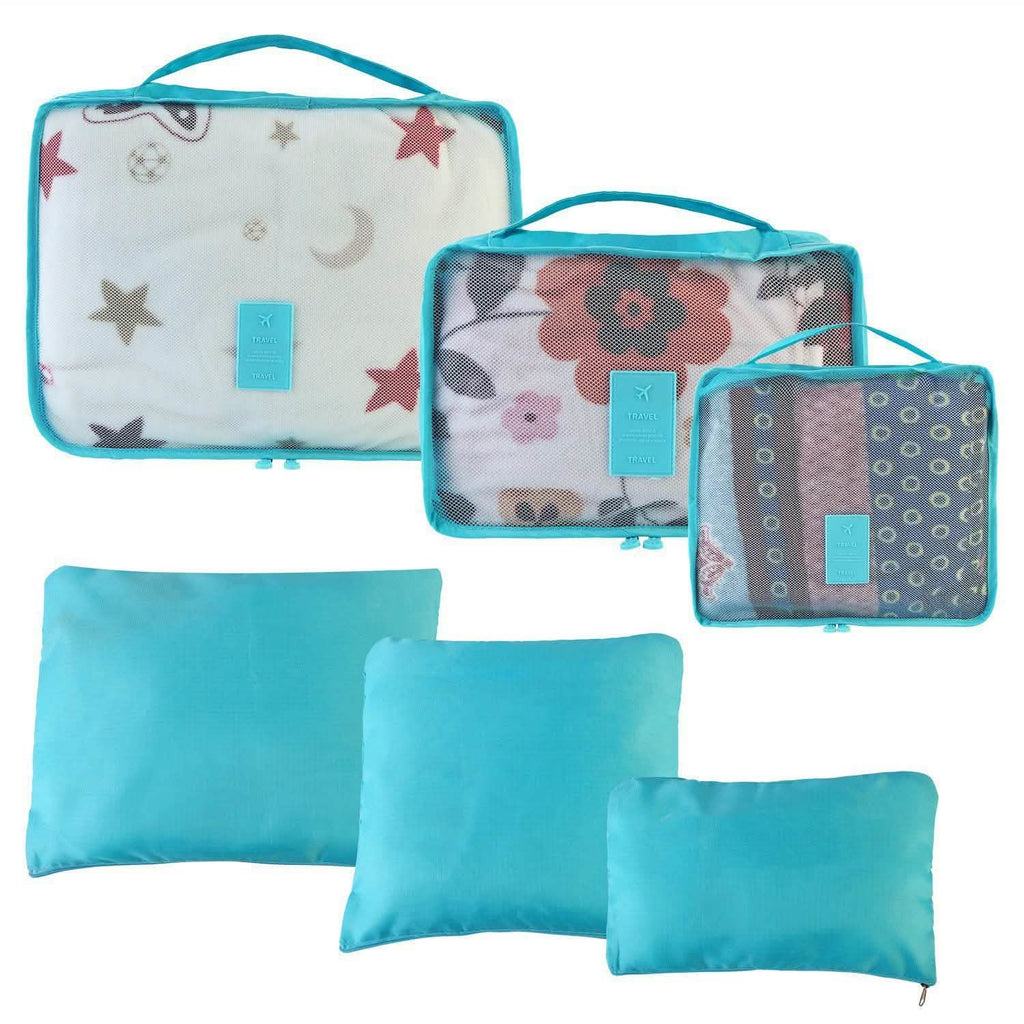 9-Piece Travel Packing Organizer Set