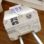 TSA-Lock Aluminum Carry-On Suitcase