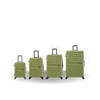 InUSA Aurum 4-Piece Hardside Spinner Luggage Set