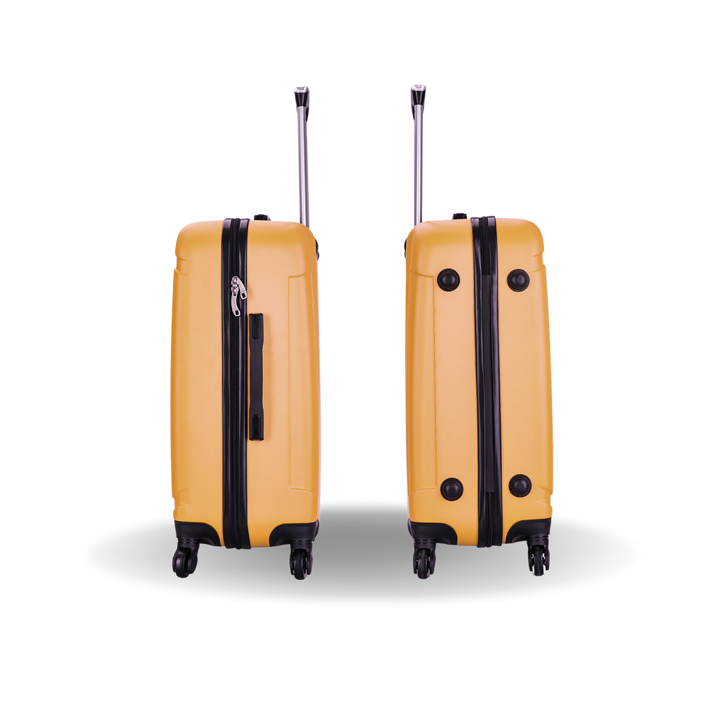 InUSA Pilot 2-Piece Hardside Spinner Luggage Set