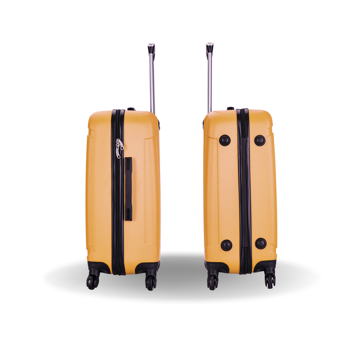 InUSA Pilot 2-Piece Hardside Spinner Luggage Set