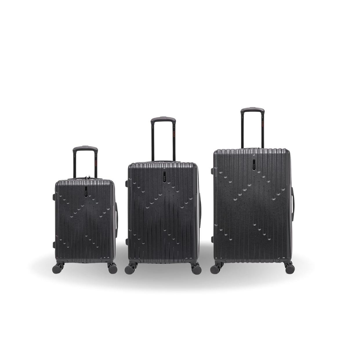 InUSA Drip 3-Piece Hardside Spinner Luggage Set