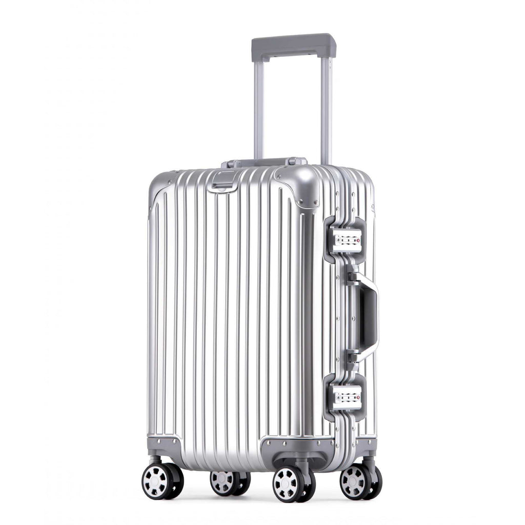 Drop-Resistant All-Aluminum-Magnesium Alloy Luggage For Travel