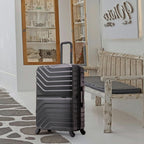 InUSA Aurum 3-Piece Hardside Spinner Luggage Set