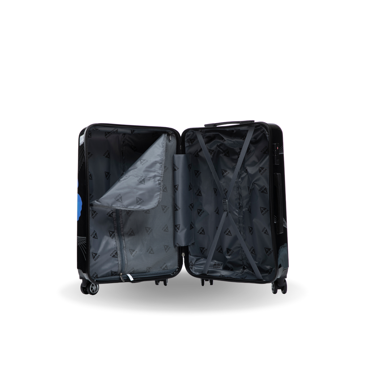 InUSA Prints Carry-On Hardside Spinner Luggage