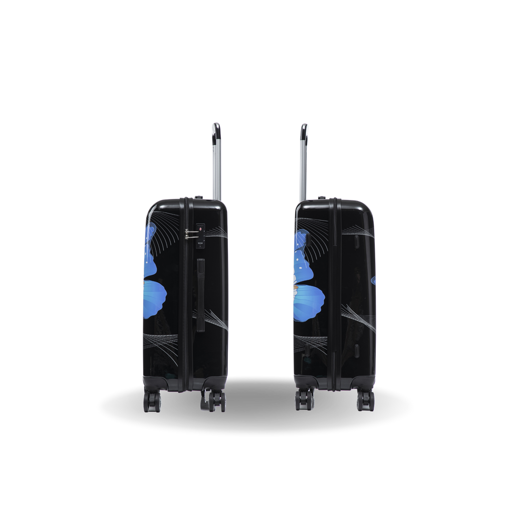 InUSA Prints 24" Hardside Spinner Checked Suitcase