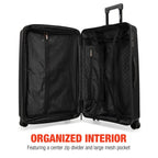 Travellty Excavator 3-Piece Expandable Luggage Set