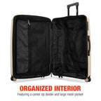Travellty Excavator 3-Piece Expandable Luggage Set