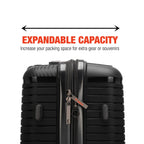 Travellty Trencher 3-Piece Expandable Luggage Set