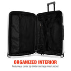 Travellty Trencher 3-Piece Expandable Luggage Set