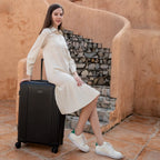 Travellty Evalyn 3-Piece Expandable Polycarbonate Luggage Set