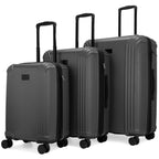 Travellty Evalyn 3-Piece Expandable Polycarbonate Luggage Set